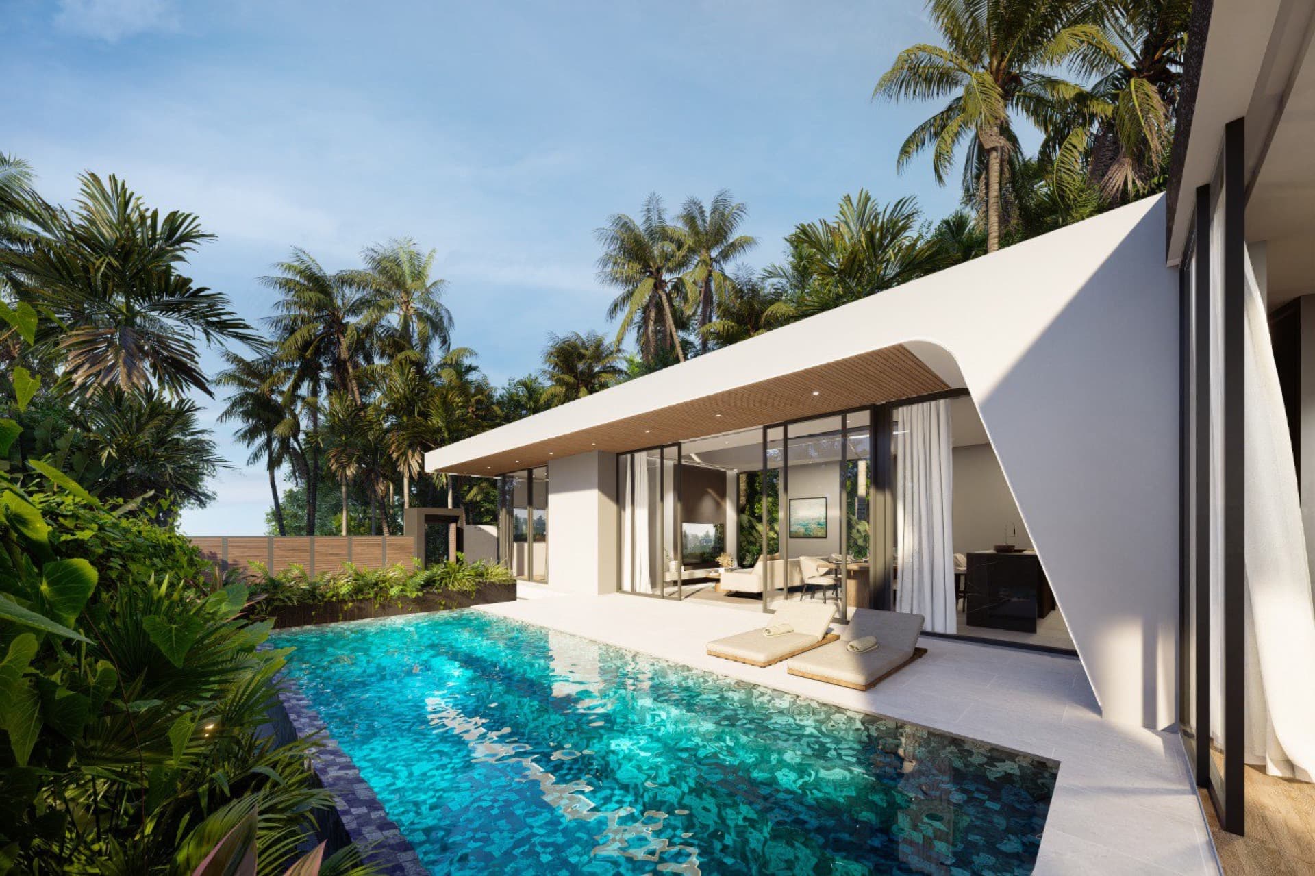 Aileen Villas Naithon Hills private pool villa exterior