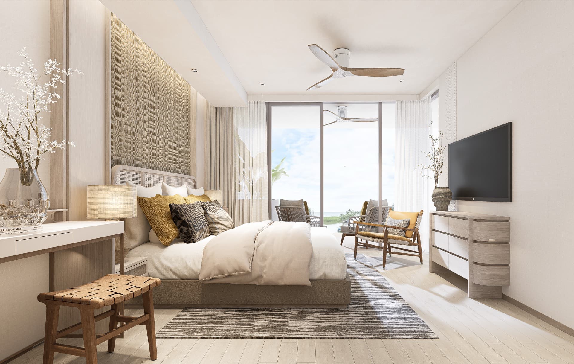 Bellaguna Lotus 3-bedroom layout — 161 sqm with jacuzzi terrace