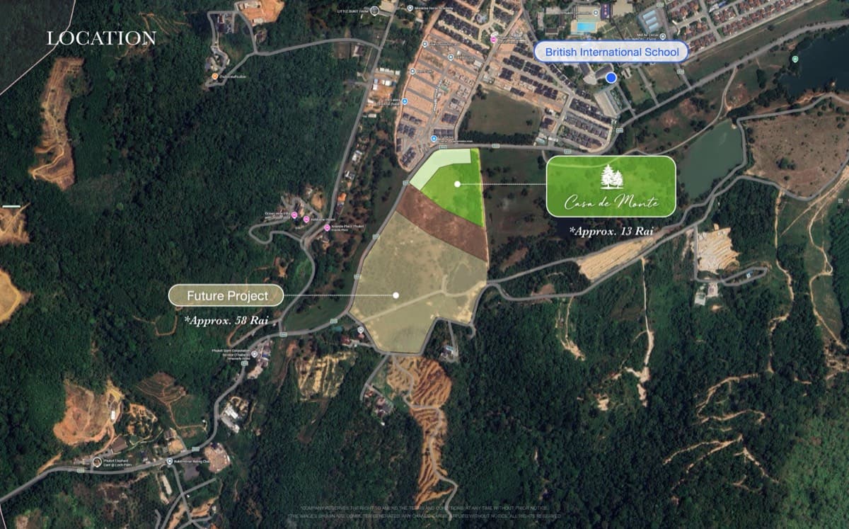 Casa de Monte location map