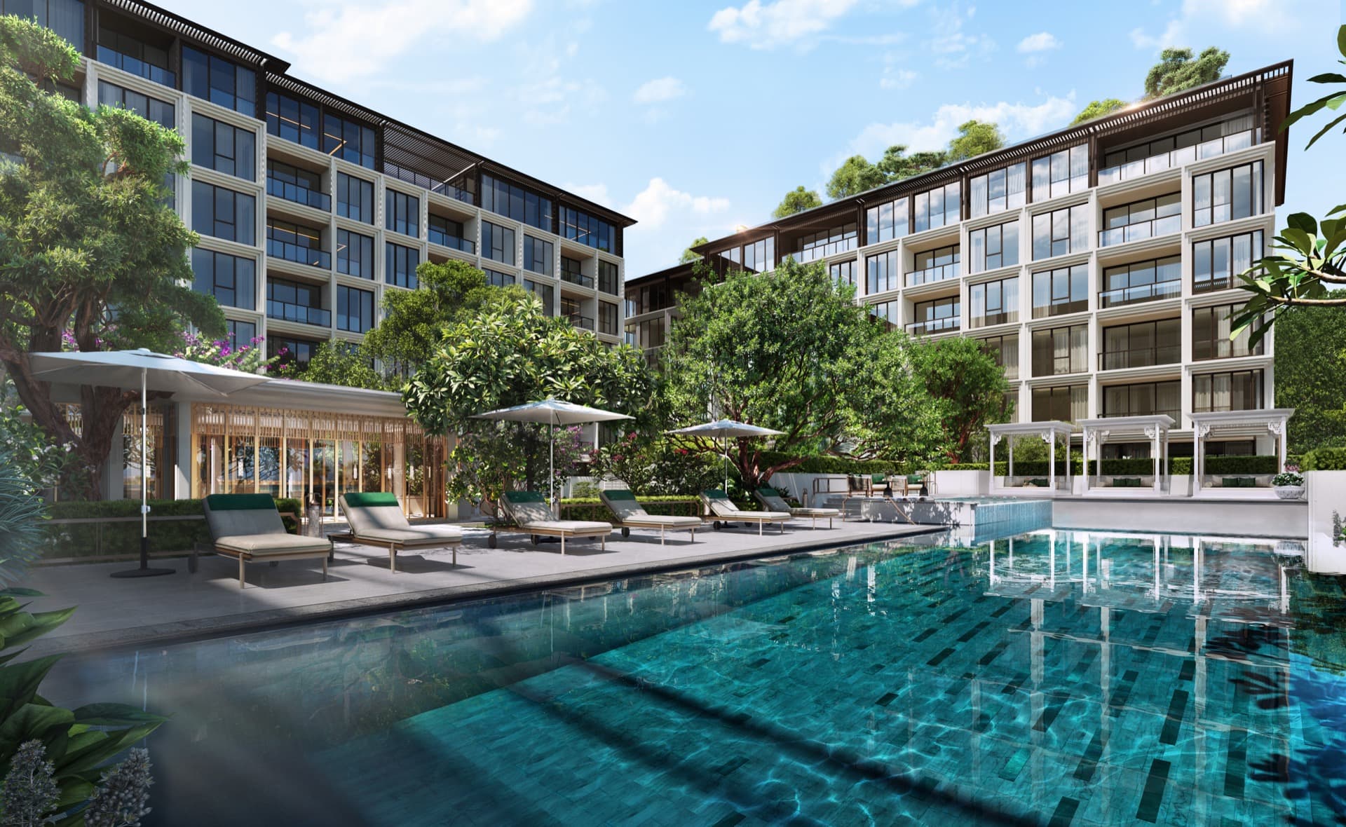 InterContinental Phuket Residences — 25m lap pool and hydrotherapy